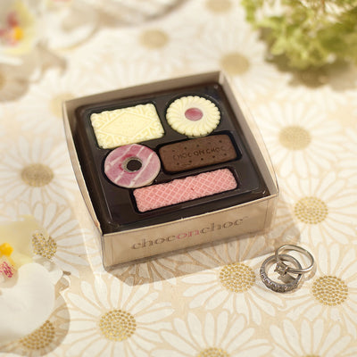 Mini Chocolate Biscuits by Choc on Choc