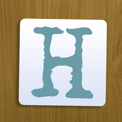 Alphabet Coaster Letter H