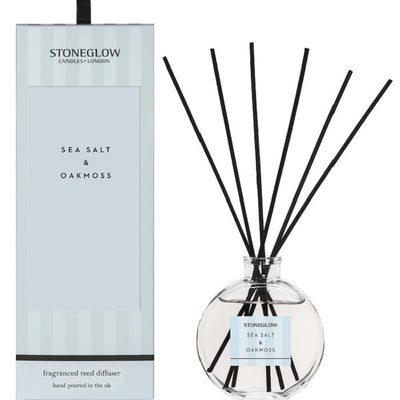 Seasalt and Oakmoss Reed Diffuser by Stoneglow
