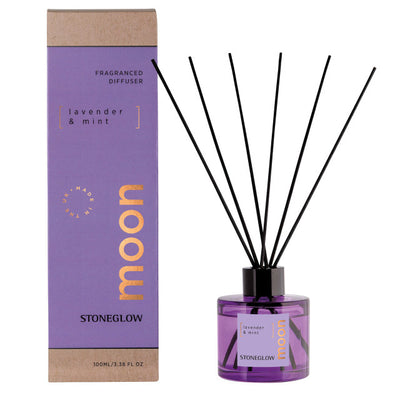 Elements - Moon - Lavender & Mint - Reed Diffuser by Stoneglow