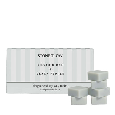 Soy Wax Melts - Silver Birch and Black Pepper