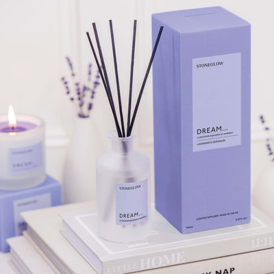 Dream - Lavender and Bergamot Reed Diffuser by Stoneglow