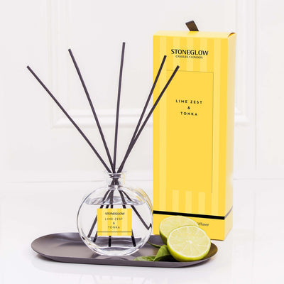 Lime Zest and Tonka Reed Diffuser by Stoneglow