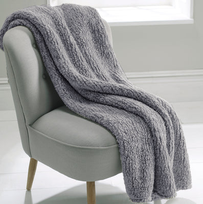 Cosy Cloud Throw, Grey