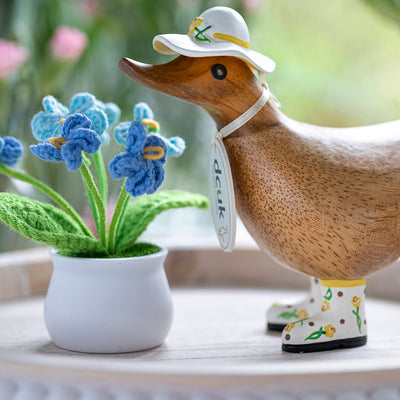 DCUK Flower Hat and Boot Ducky, Daffodil