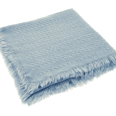 Soft Weave Throw, Sky