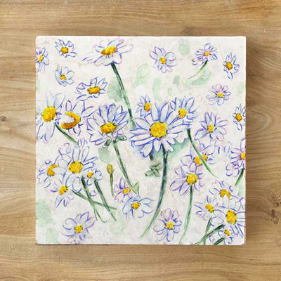 Margarites Natural Stone Marble Coaster