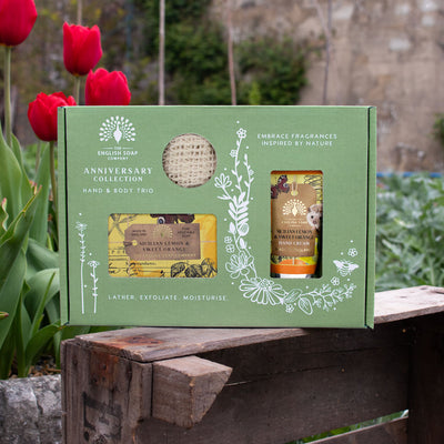 Anniversary Sicilian Lemon and Sweet Orange Body Trio