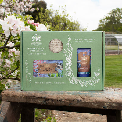 Anniversary Ocean Seaweed Hand and Body Trio