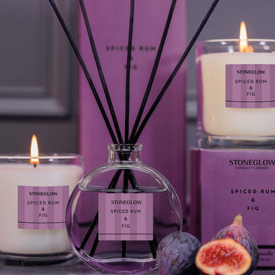 Spiced Rum and Fig Reed Diffuser by Stoneglow