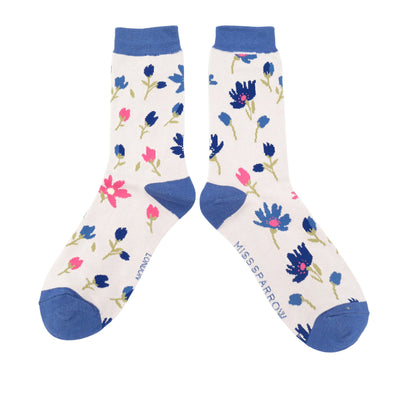 Miss Sparrow Ditsy Floral Socks