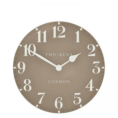 Thomas Kent Arabic Clay Wall Clock