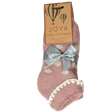 Pink Cuff Socks for Children