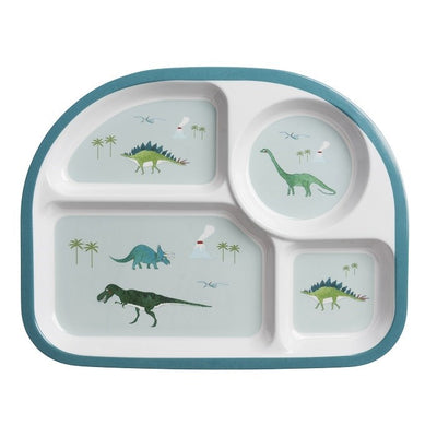 Dinosaurs Melamine Divider Plate