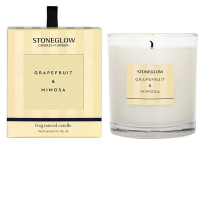 Grapefruit and Mimosa Candle by Stoneglow