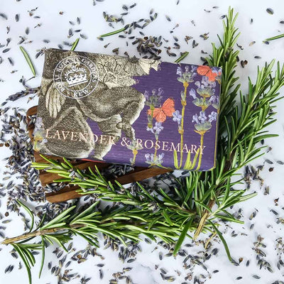 Kew Gardens Lavender and Rosemary Soap Bar