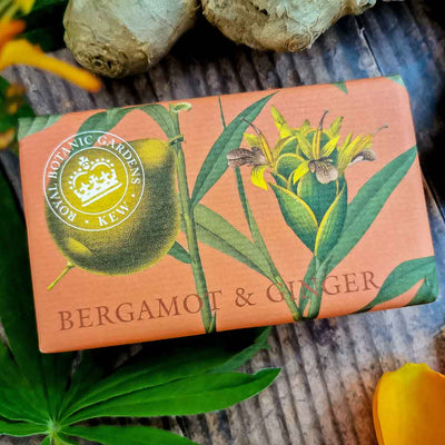 Kew Gardens Bergamot and Ginger Soap Bar
