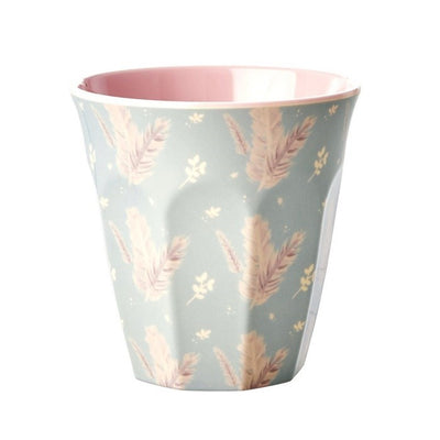 Melamine Cup - Feather Print