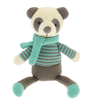 Knitted Panda Toy