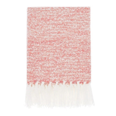 Space Dyed Boucle Throw, Pink