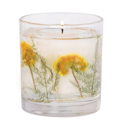 Stargazer Lily Natural Wax Gel Candle by Stoneglow